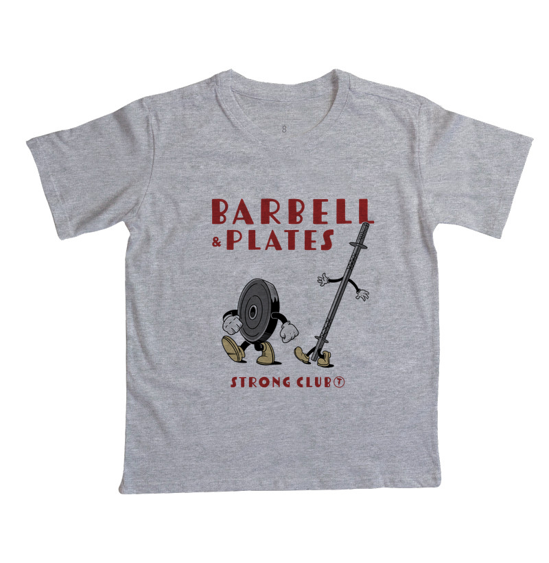 Camiseta Barbell & Plates Strong Club - Imagem 4
