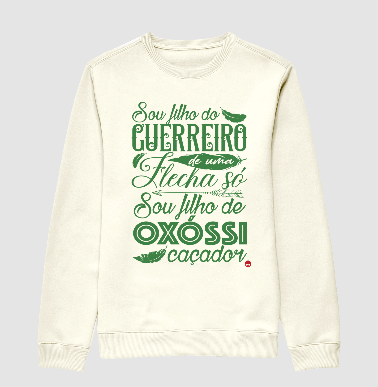 Camiseta Umbanda Oxóssi - Sou filho de um Guerreiro - Imagem 2