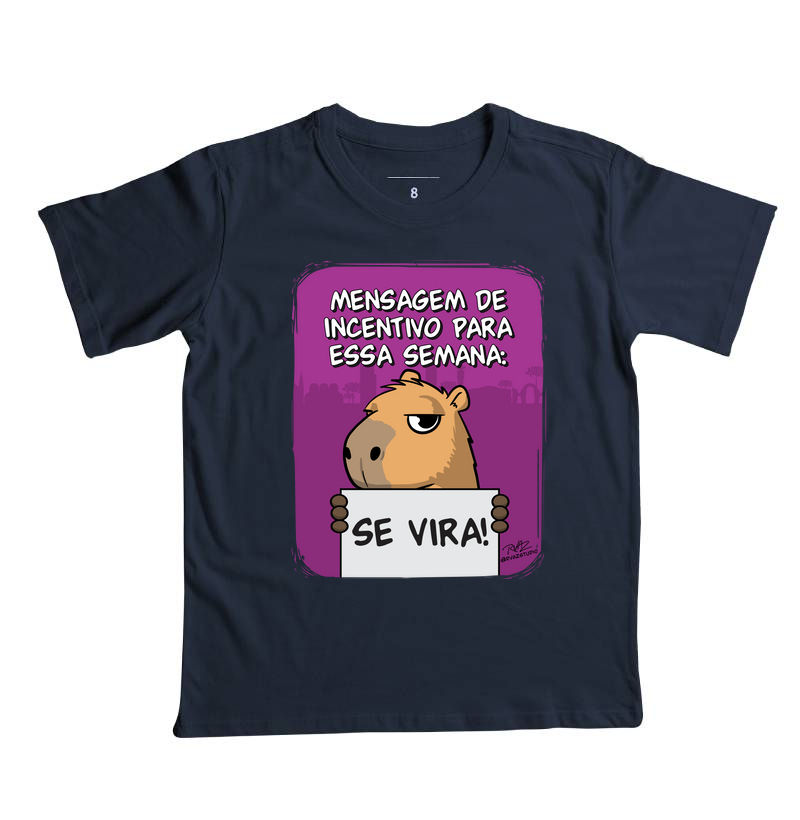 Camiseta Capivara Se Vira - Imagem 5