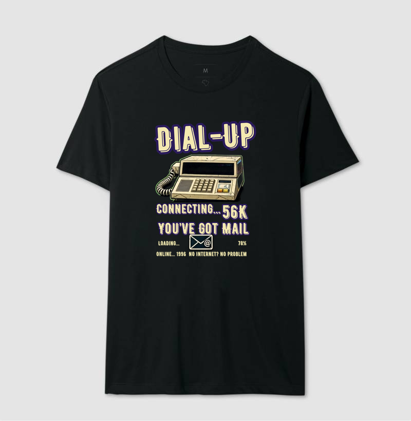  Camiseta Dial-Up - Imagem 2