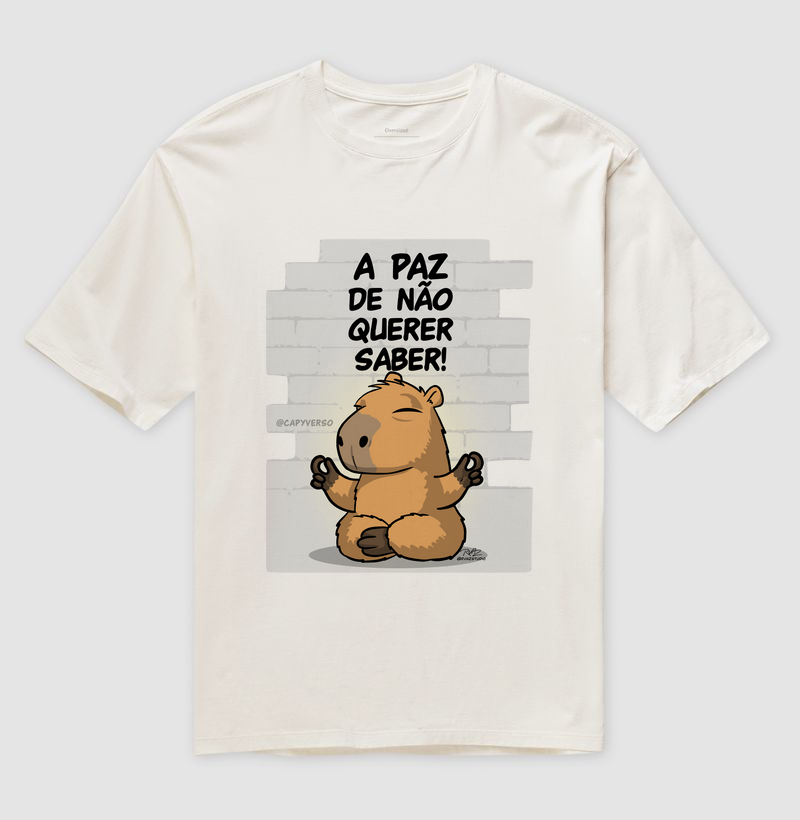 Camiseta Capivara Paz - Imagem 4
