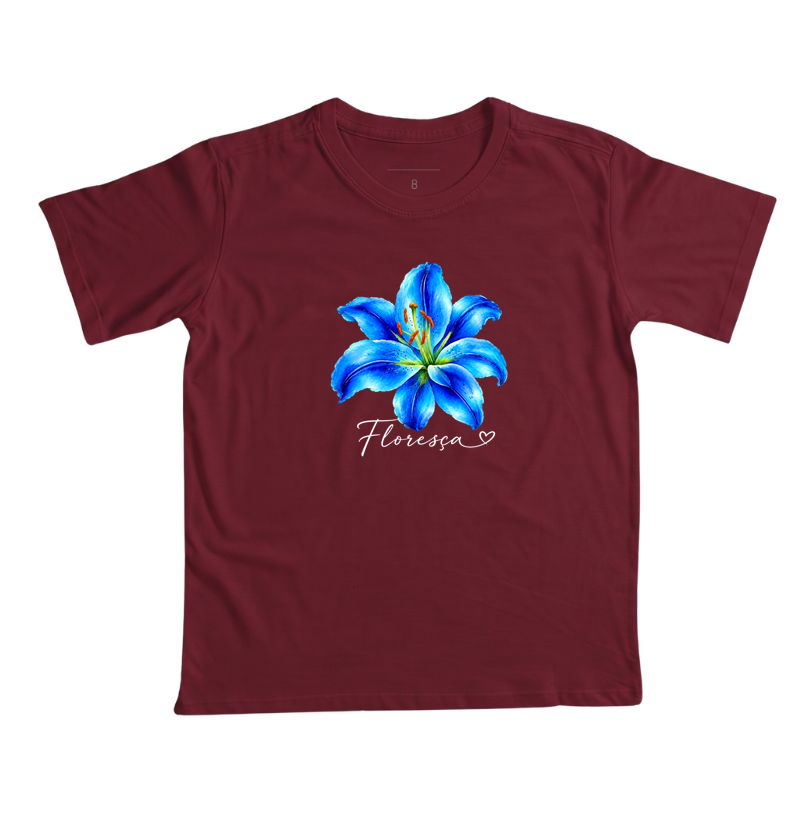 Camiseta Floresça Blue - Imagem 3