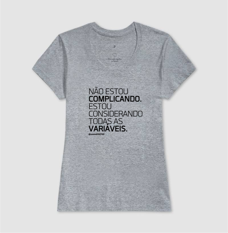 Camiseta Todas as Variáveis - Imagem 9