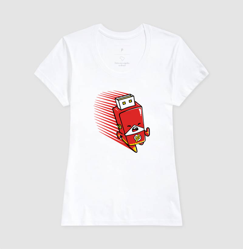 Camiseta Flash-Drive - Imagem 5