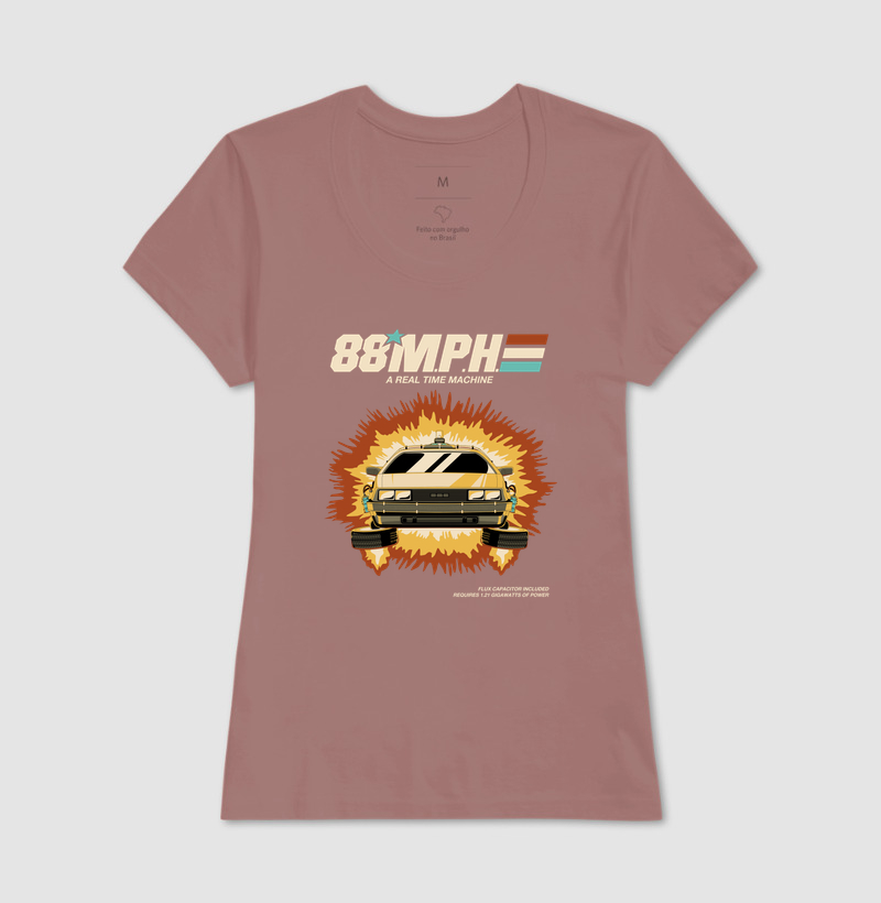 Camiseta  A Real Time Machine_w - Imagem 13