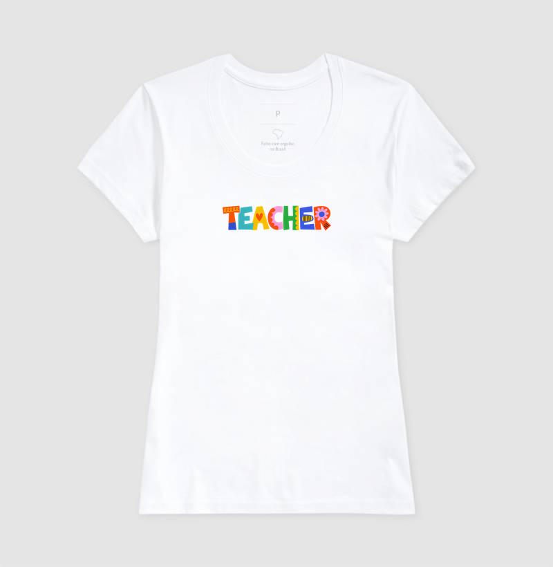 Teacher (Professor / Professora) Artístico & Colorido - Imagem 5
