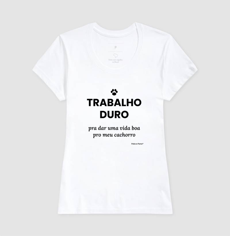 CAMISETA TRABALHO DURO - Imagem 5