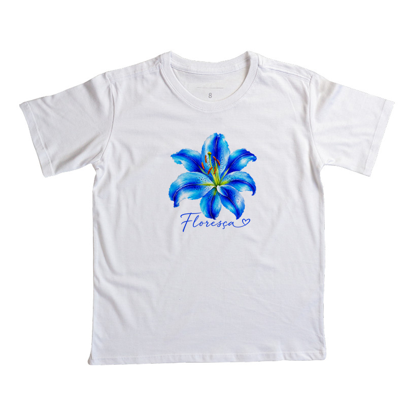 Camiseta Floresça Blue - Imagem 2