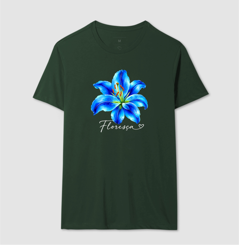 Camiseta Floresça Blue - Imagem 12