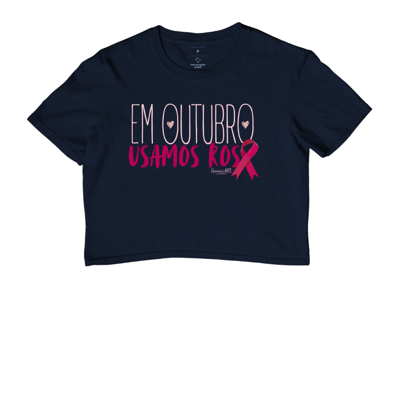 Em Outubro, Usamos ROSA 🩷 Cropped - Imagem 6
