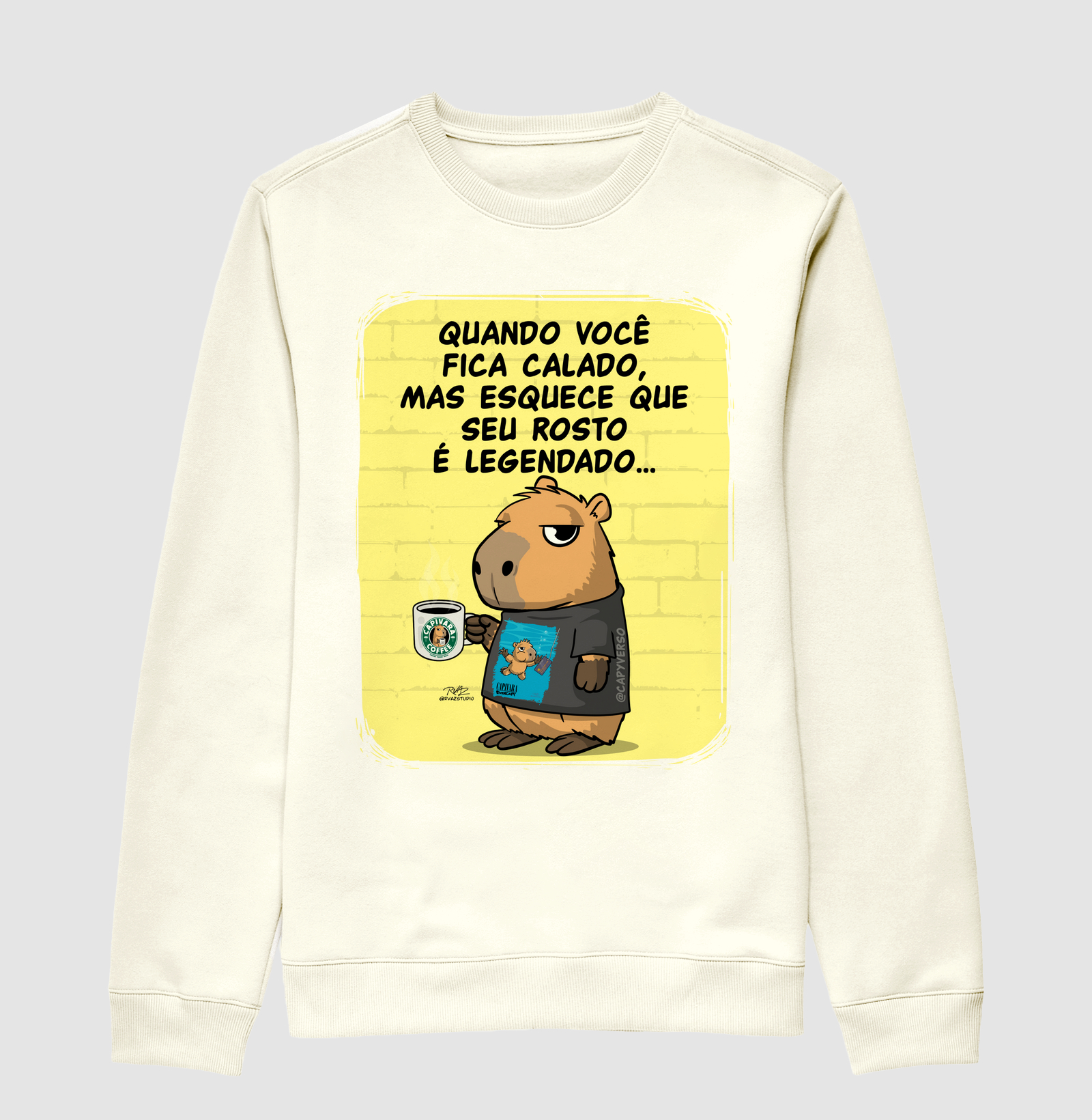 Camiseta Capivara Legendado - Imagem 2