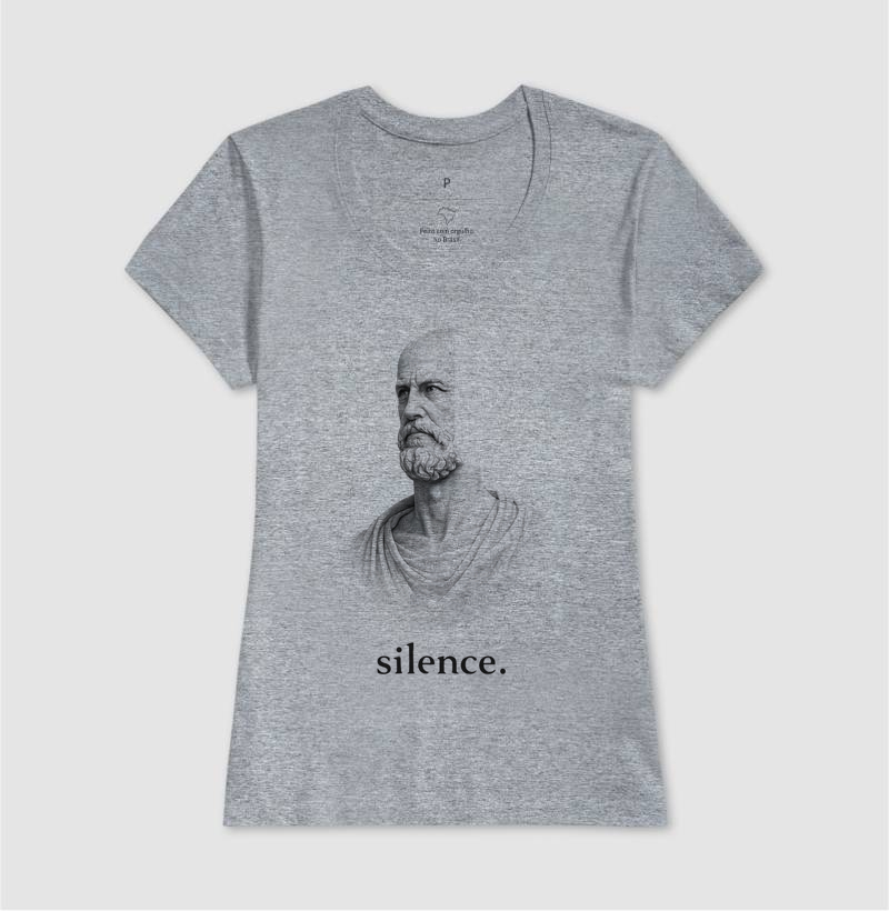 Camiseta Estoicismo "Silence"