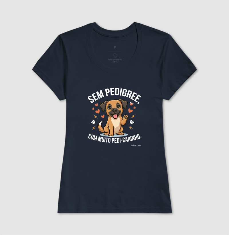 CAMISETA VIRA-LATA PEDI-CARINHO - Imagem 7