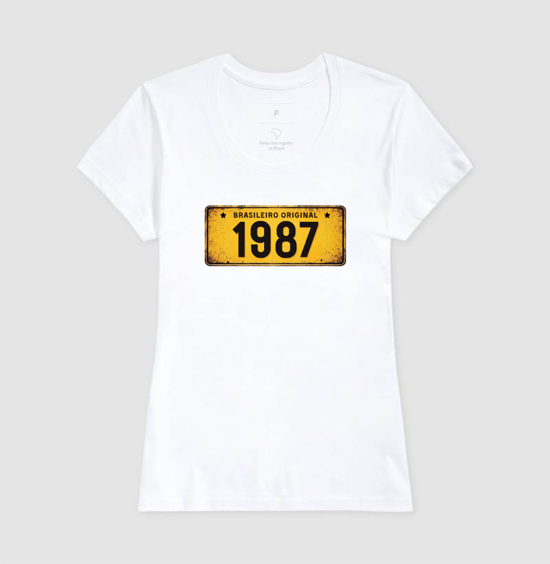 Placa Amarela 1987 - Imagem 5