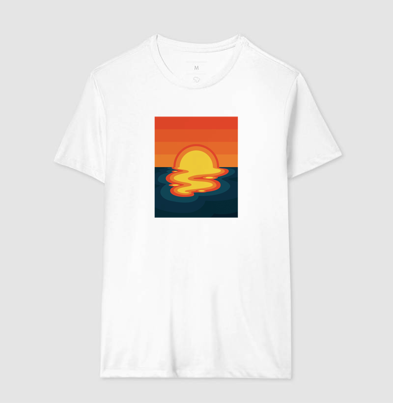 Camiseta Por do Sol - Imagem 4