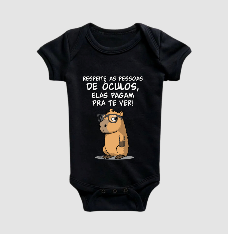 Camiseta Capivara Óculos - Imagem 2
