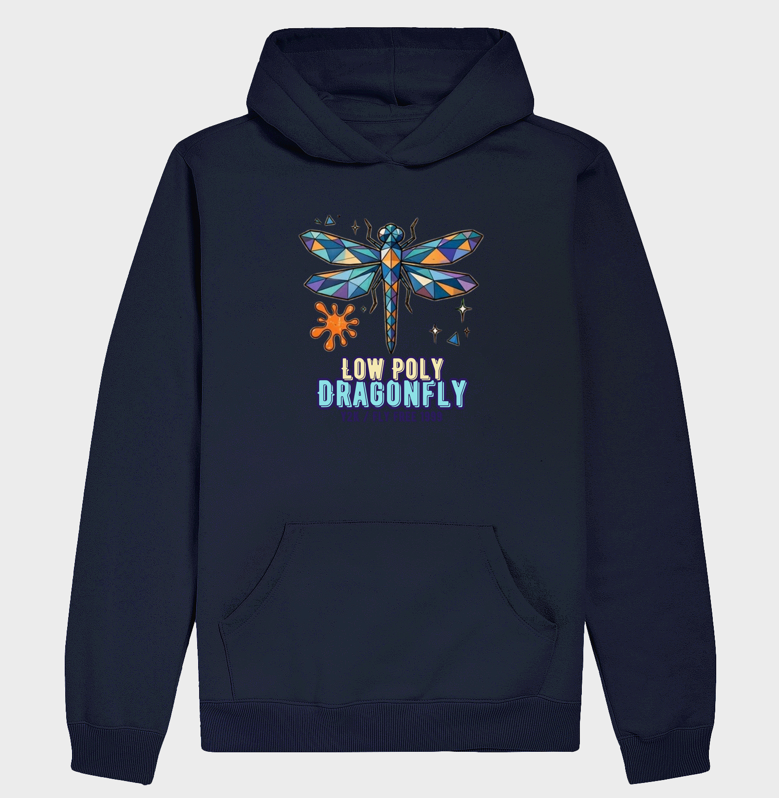 Camiseta Y2K Low Poly Dragonfly - Imagem 4