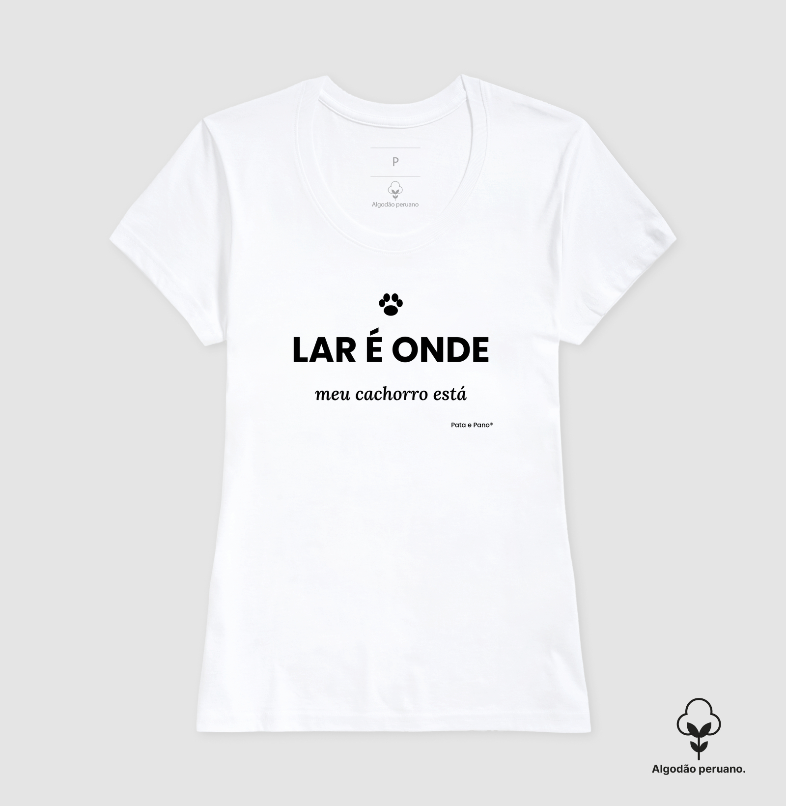 Camiseta Algodão Peruano - Lar - Imagem 9