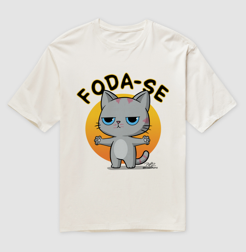 Camiseta Gato Sincero F... - Imagem 4