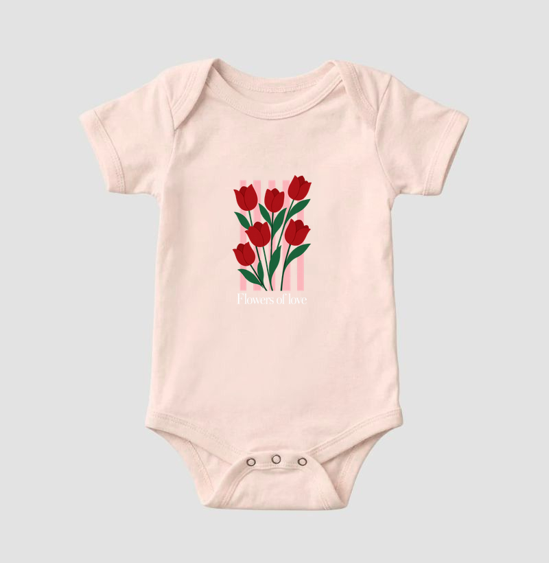 Camiseta Flowers of love - Imagem 5
