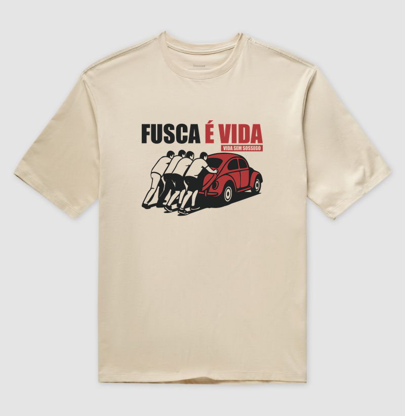 Fusca é vida | Vida sem sossego | Vermelho - Imagem 7