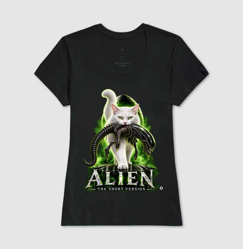 Alien – The Short Version Gatos (branquinho) - Imagem 3