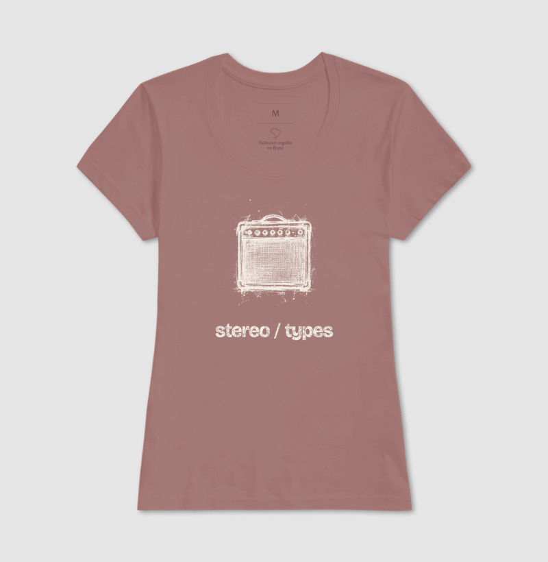 Amplificador · Carvão · Traço Claro · STEREO TYPES - Imagem 13