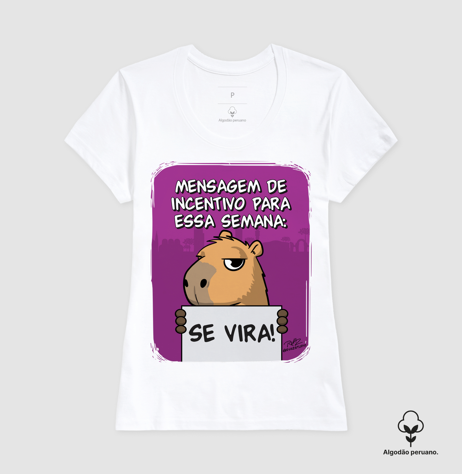 Camiseta Capivara Se Vira - Imagem 2