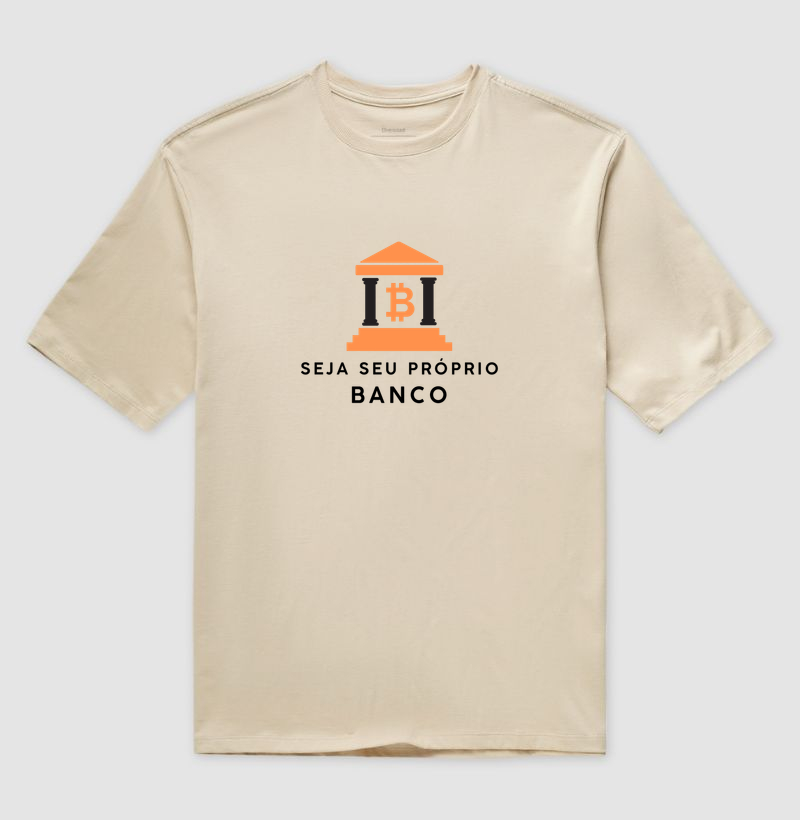 Camiseta Bitcoin Seja Seu Próprio Banco - Imagem 3