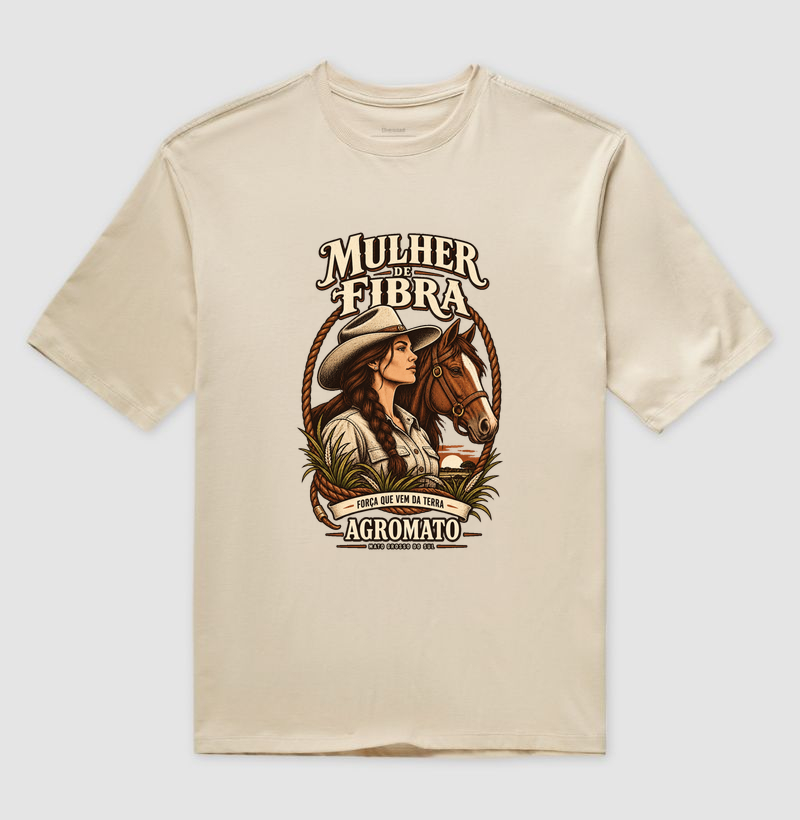 Camiseta Mulher de Fibra - Imagem 3