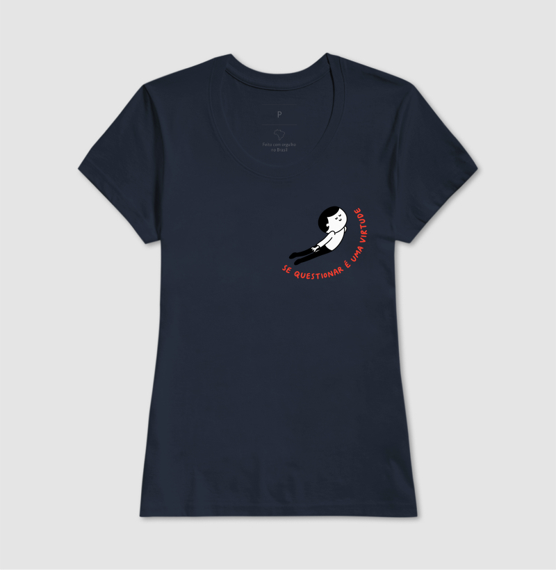 Camiseta Se Questionar É Uma Virtude (estampa P) - Imagem 5