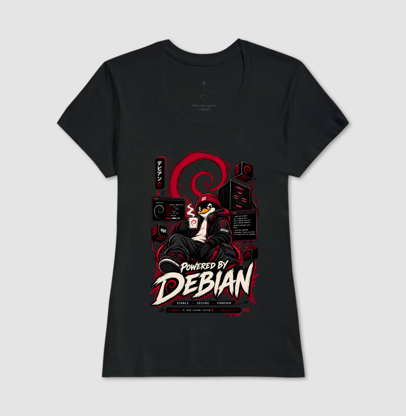 Powered by Debian — Stable, Secure, Forever - Imagem 3