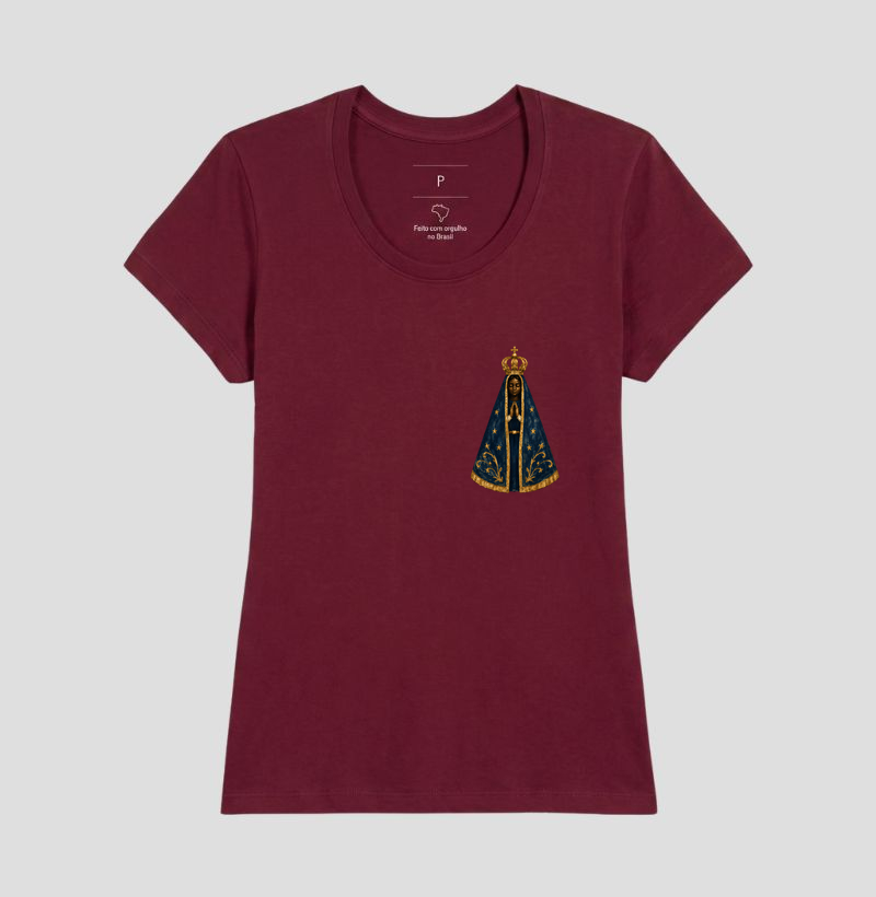 Nossa Senhora Aparecida - Manto Azul e Ouro - Imagem 15