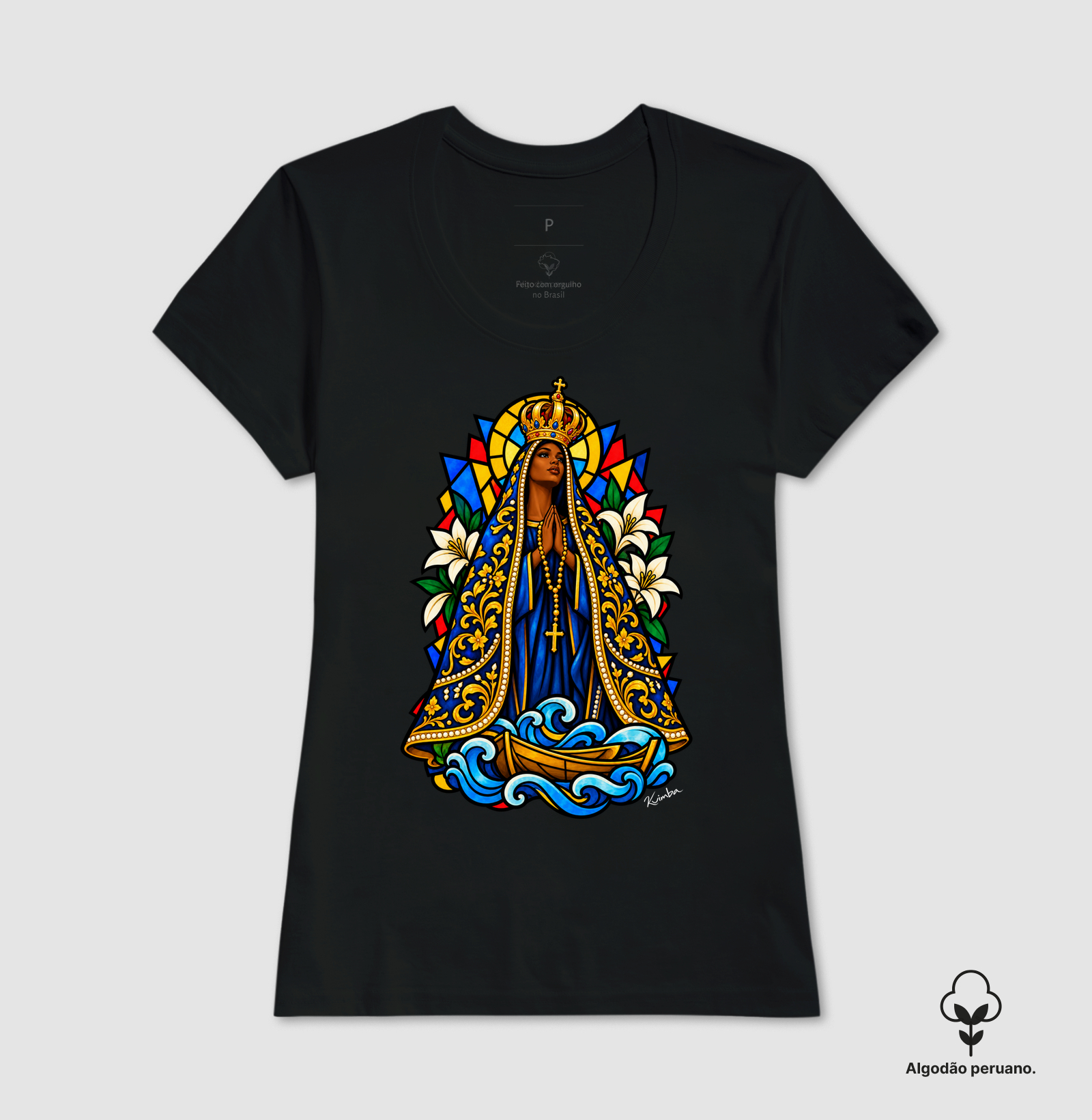 Vitral de Axé - Nossa Senhora Aparecida - Imagem 2