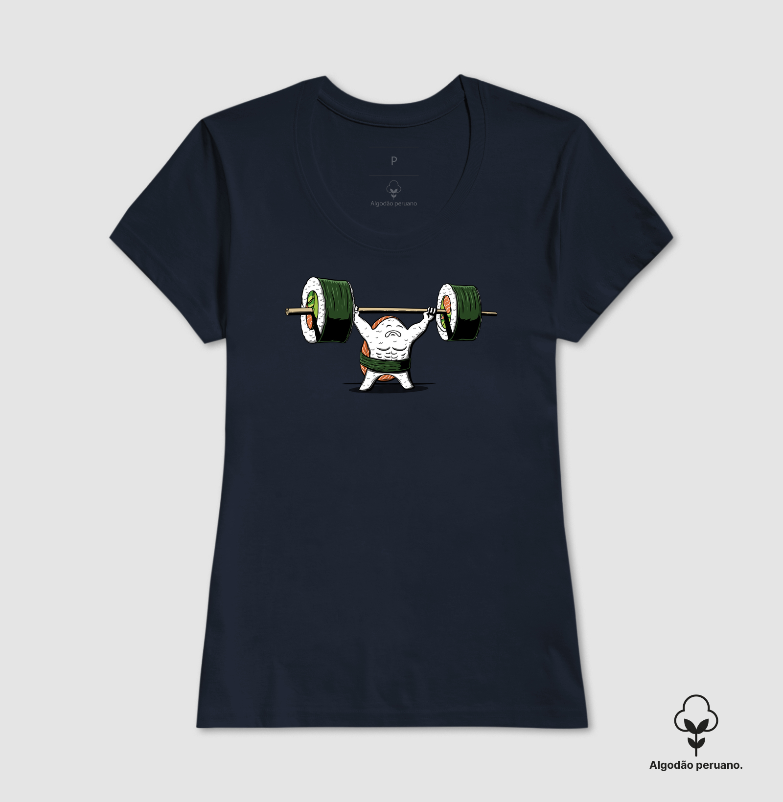 Camiseta Algodão Peruano Sushi Maromba - Imagem 6