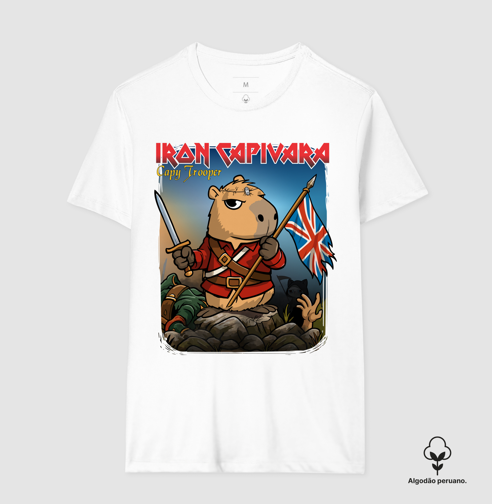 Camiseta Iron Capivara - Imagem 5