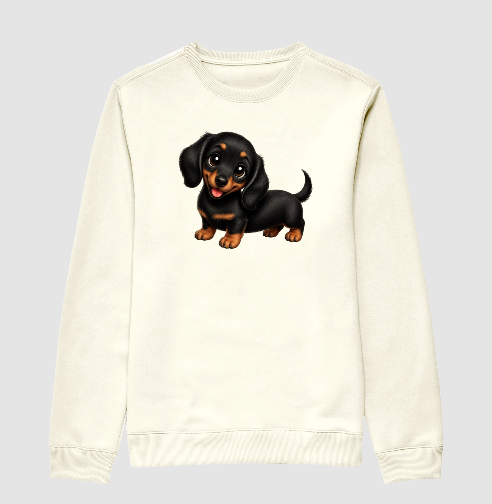 Dachshund Preto - Desenho Animado - Imagem 2