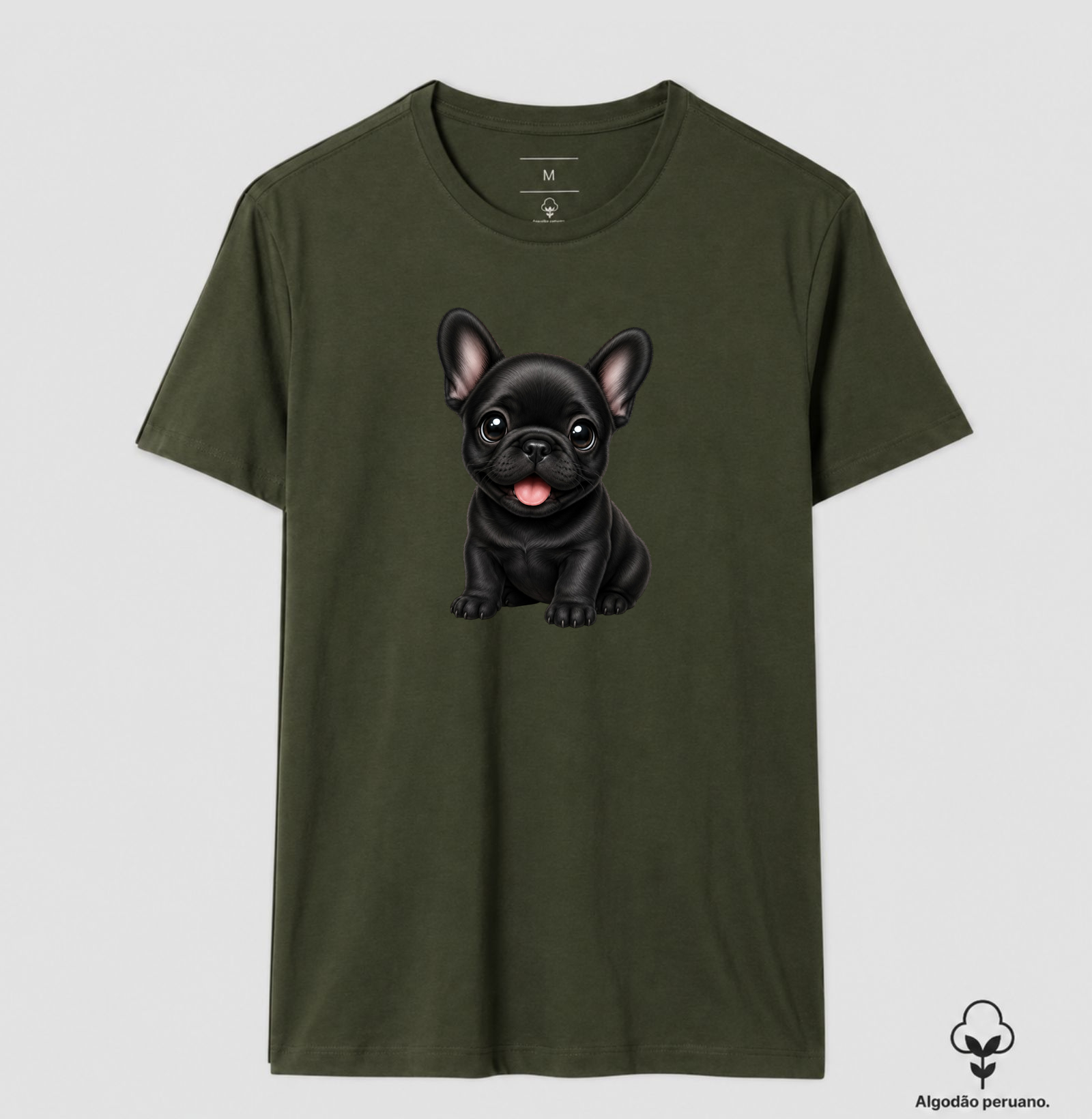 Bulldog (Buldogue) Francês Preto - Desenho Animado - Imagem 7
