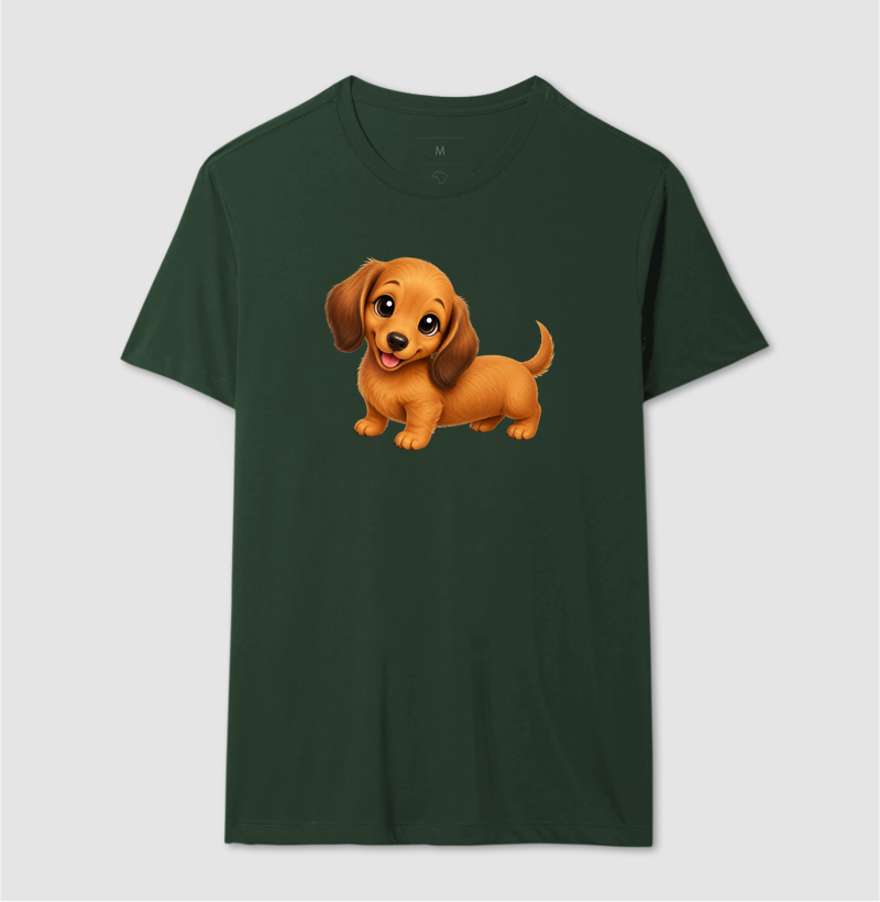 Dachshund Marrom - Desenho Animado - Imagem 12