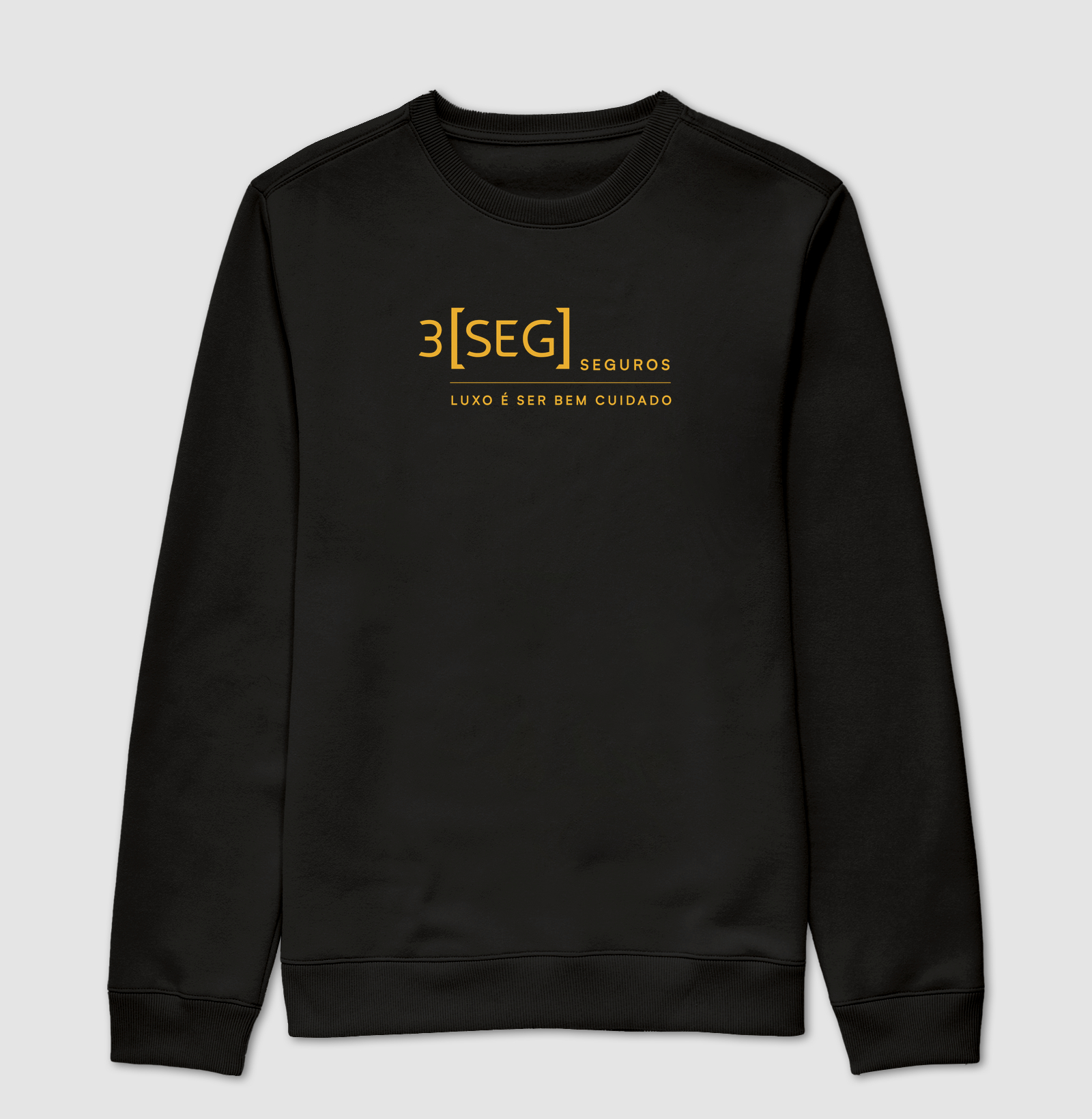 3SEG LUXO É SER BEM CUIDADO Camiseta Cropped - Imagem 2
