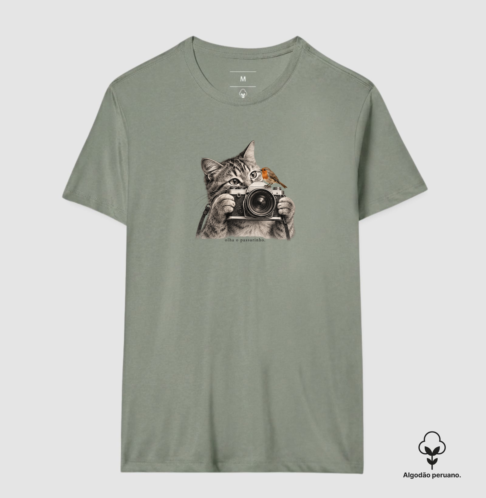 Camiseta olha o passarinho - Imagem 2