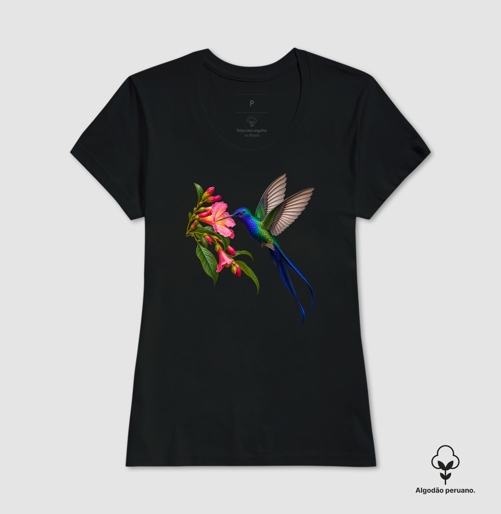 Camiseta - Beija-Flor - Imagem 3