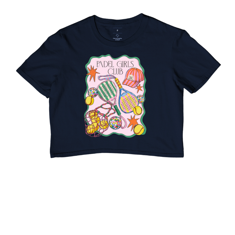 Camiseta Feminina Padel Girls Club Retrô - Imagem 4