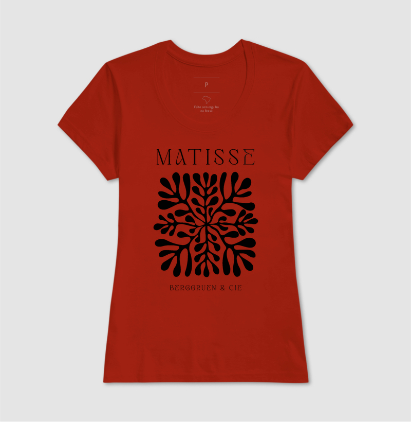 Camiseta Matisse – Recortes e Formas Orgânicas | Arte Moderna - Imagem 7