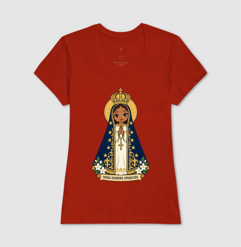 Nossa Senhora Aparecida estilo chibi - Imagem 7