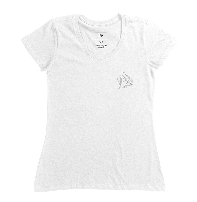Silhueta mãe e bebê
