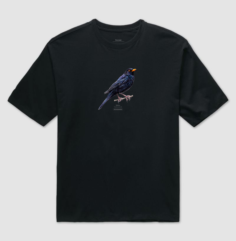 Traços Alados - Melro - Oversized - Imagem 4
