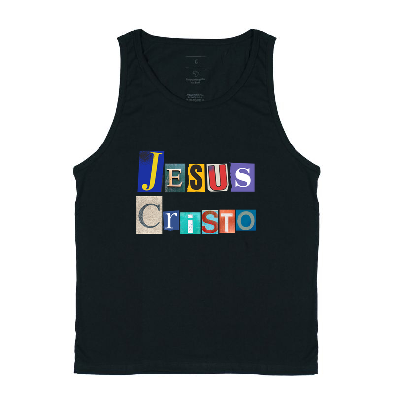 Regata Cristã Jesus Cristo Colagem - Imagem 3