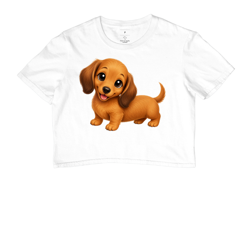 Dachshund Marrom - Desenho Animado - Imagem 3