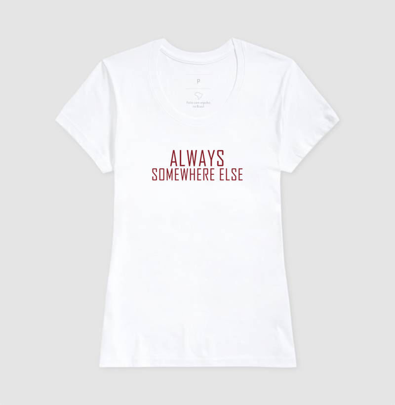 Camiseta Always Somewhere Else - Imagem 5